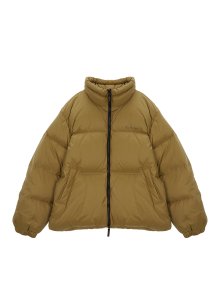 HIGH NECK CLASSIC PUFFER DOWN JUMPER IN CAMEL