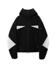 Traveller Hooded Fleece Jacket - Black