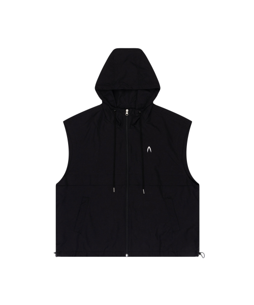 Nylon Hooded Vest
