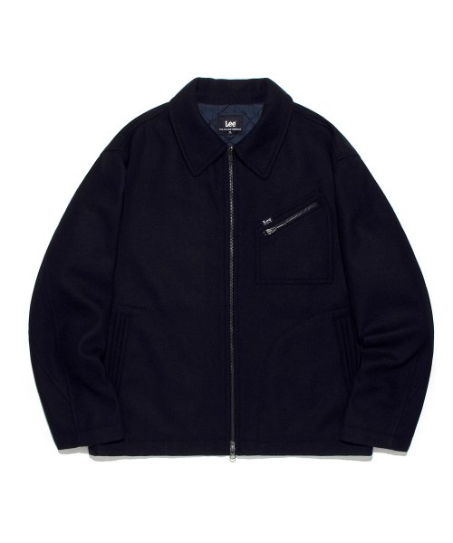 Шерстяной блузон 91B NAVY