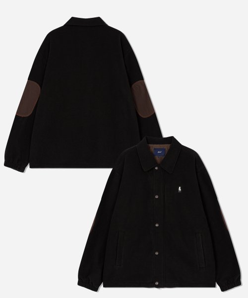 예일(YALE) HERITAGE DAN PATCH DETAILS FLEECE BLOUSON BLACK - 사이즈 & 후기 | 무신사