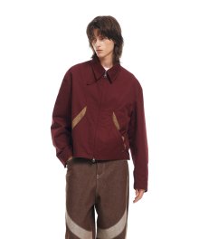 VICIOUS WORK JACKET BURGUNDY