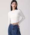 Tati Hole Round Knit IVORY