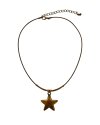 Bold Star Necklace_[Brown Antique]