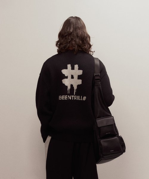 Оверсайз джемпер Drippy Artwork (Black)