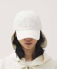 Jacquard Sunshield Cap - IVORY