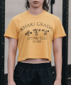 리프팅 클럽 크롭 반팔 티셔츠 (4 color)