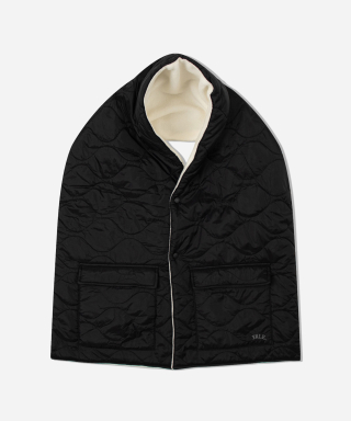 예일(YALE) [ONEMILE WEAR] PADDED POCKET CAPE BLACK / IVORY 상품 이미지