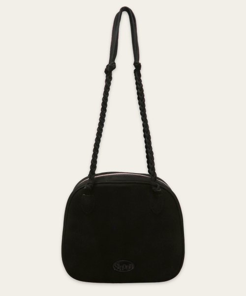 韓国 SINOON TIED SMOOTH BAGタイドスムースバッグ SINOON] TIED SMOOTH BAG (BROWN) | もごつ