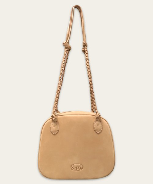 MUSINSA公式 | SINOON TIED SMOOTH BAG (BROWN)