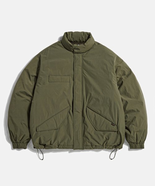 MUSINSA ESPIONAGE M65 Down Blouson Parka Dark Olive