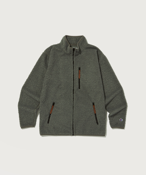 후리스 집업 자켓 Dark Grey