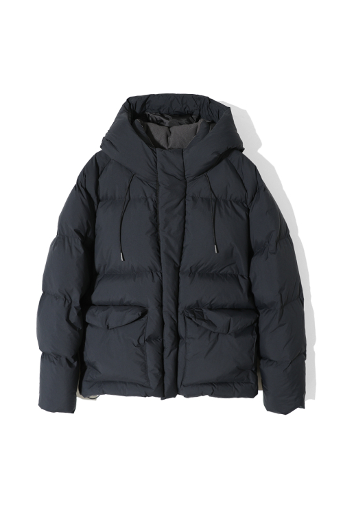 Northcove Raglan hood Goosedown Jacket Black Navy
