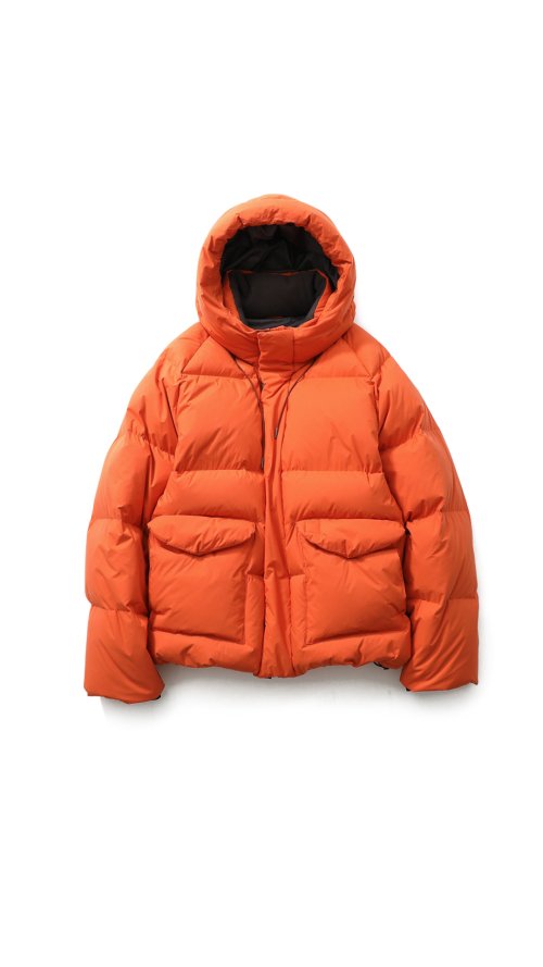 Northcove Water Repellent hood Goosedown JacketHarvestOrange