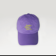 LOGO BALL CAP - PURPLE 로고 볼캡 - 퍼플