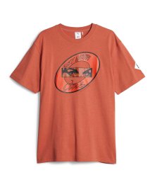 푸마Ⅹ퍽스앤미니 그래픽 반소매 티셔츠 - 레드오렌지 / 622678-41
