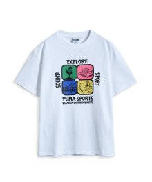 푸마Ⅹ발란사 스포츠 반소매 티셔츠 - 화이트 / 940241-02