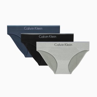 캘빈클라인 언더웨어(CALVIN KLEIN UNDERWEAR) 여성 서페이스 심리스 비키니 3PK_QP2563ODEV 상품 이미지