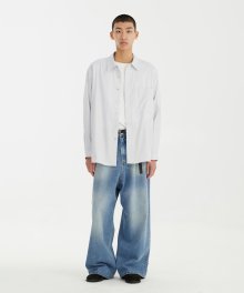 Loosed Shirt - Light Grey