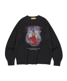 [Pat&Mat] Freaking High Sweater(CHARCOAL)