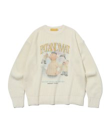 [Pat&Mat] Freaking High Sweater(IVORY)