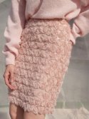 쏘리, 투 머치 러브(SORRY, TOO MUCH LOVE) RosieRose Lace H Line Skirt_Pink