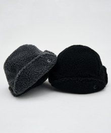 [23FW clove] Fleece Trapper Hat (2color)