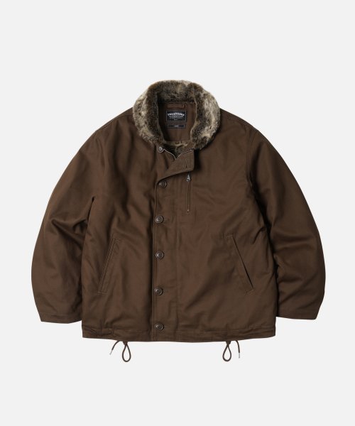 프리즘웍스 EDGAR N-1 DECK JACKET _ BROWN