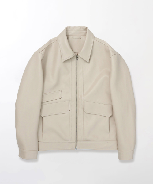 Vegan LeatherJacket ZD4JP090 IVO