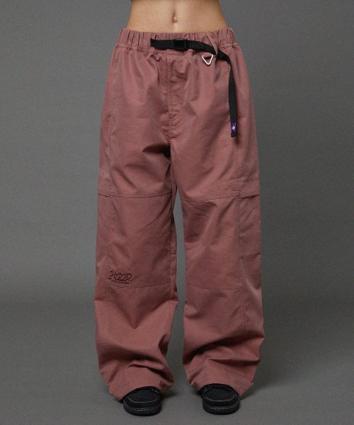 MUSINSA  HOODHOOD Cut cotton cargo banding pants dust pink