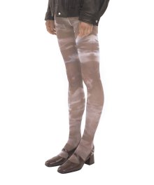 CAMOUFLOWER TIGHTS [BROWN]