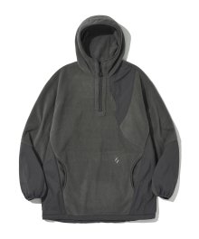 EXPLORE FLEECE PULLOVER_CHARCOAL_WOL037
