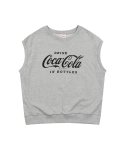 코카-콜라(Coca-Cola) Coca-Cola logo vest 멜란지그레이