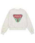 코카-콜라(Coca-Cola) Basic sweatshirt 오트밀