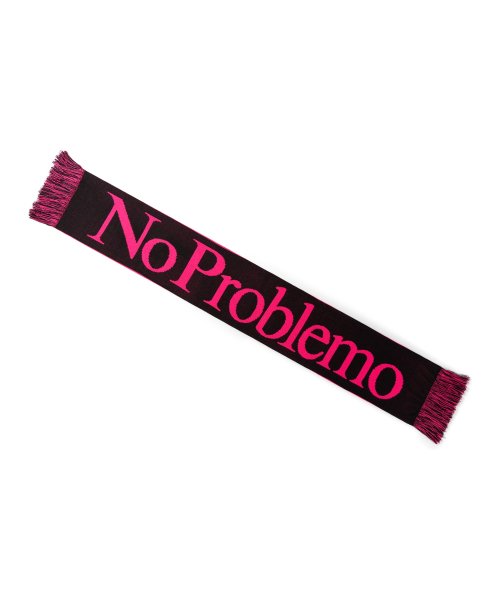 ARIES NO PROBLEMO SCARF ピンク サッカーマフラー Aries Women's' No Problemo Scarf in Pink | LN-CC®