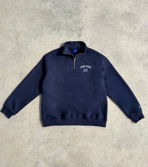 NEW YORK HALF ZIP-UP (NAVY)
