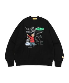 [Pat&Mat] Tutorial Sweatshirt(BLACK)
