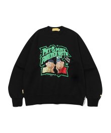 [Pat&Mat] Forever Sweatshirt(BLACK)