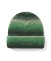 Ombre Knit Beanie Green