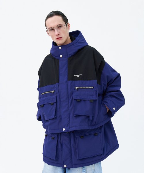 ALPINE VEST SHELL PARKA Navy