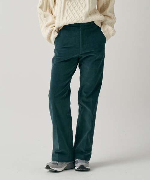 Corduroy Boots - Green
