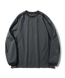 WLT013_SEAMSEALING PULLOVER_Charcoal