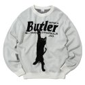 크루치(KRUCHI) CAT BUTLER Knit Sweater (WHITE)