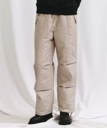 Parachute Padded 2-Way Wide Pants [LIGHT GREY]