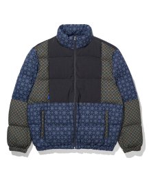 COMBINE DOWN PUFFER - CHARCOAL