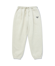 BOA LINING JOGGER SWEAT PANTS OATMEAL