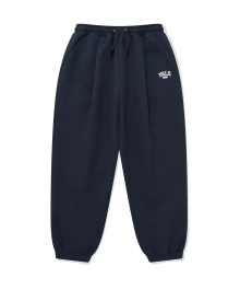 BOA LINING JOGGER SWEAT PANTS NAVY