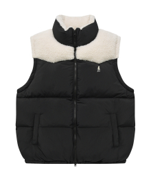 PRIMALOFT WESTERN FLEECE VEST BLACK