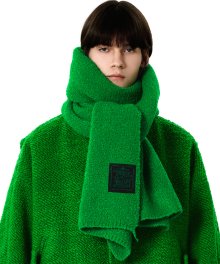 Wool muffler [jasmine green]