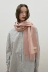 Woven Scarf Solid_Rose pink
